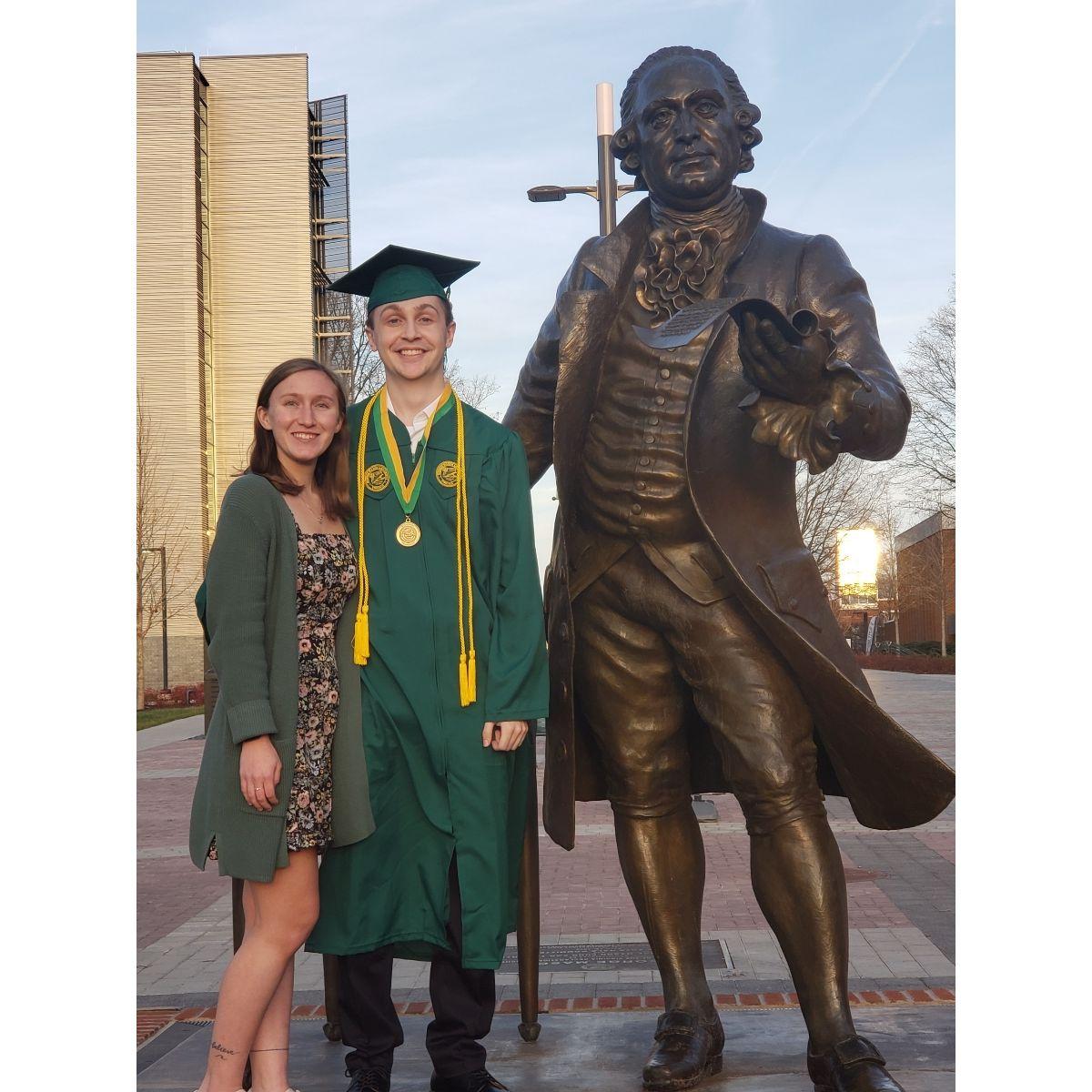 Jacob's college graduation