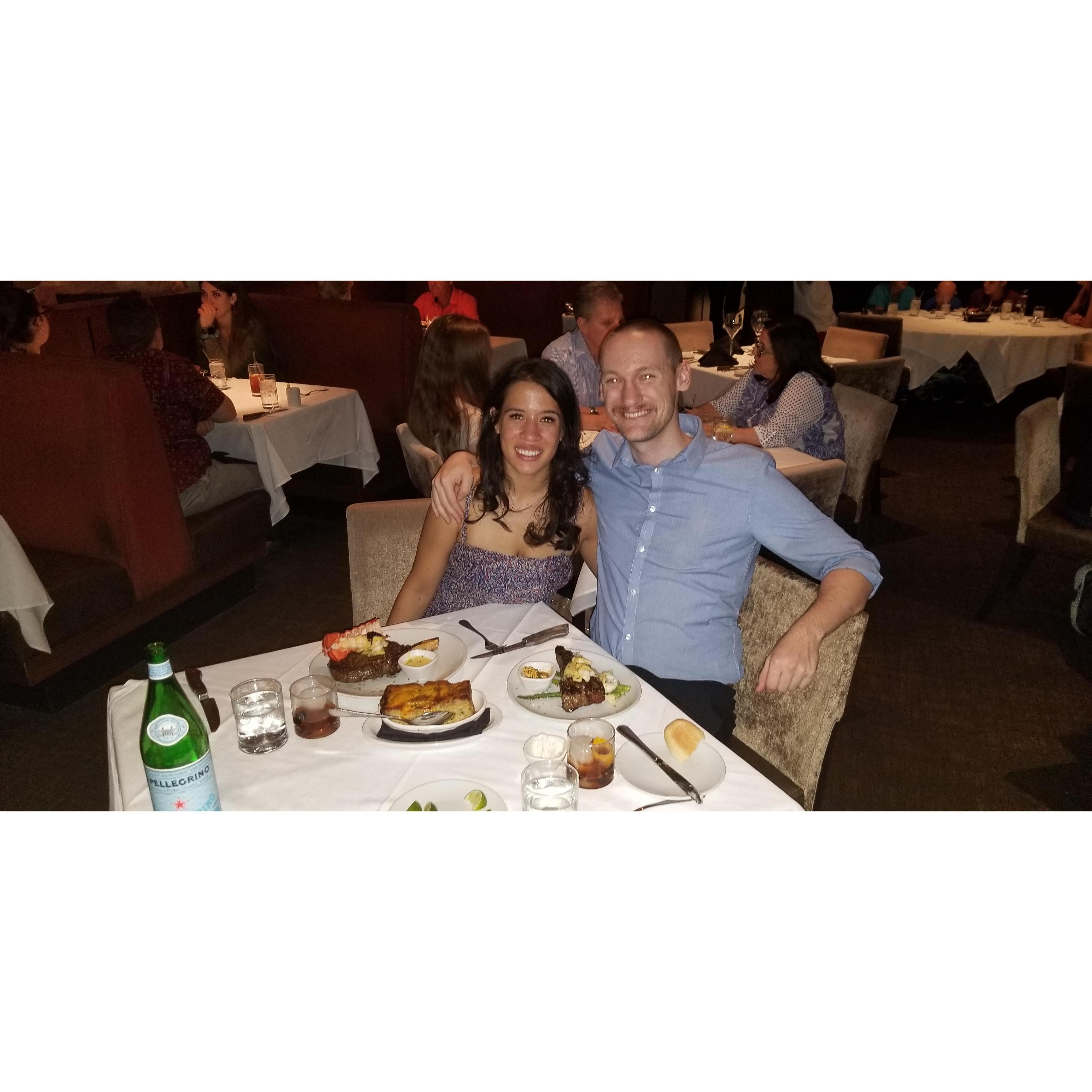 Celebrating our love, year after year <3