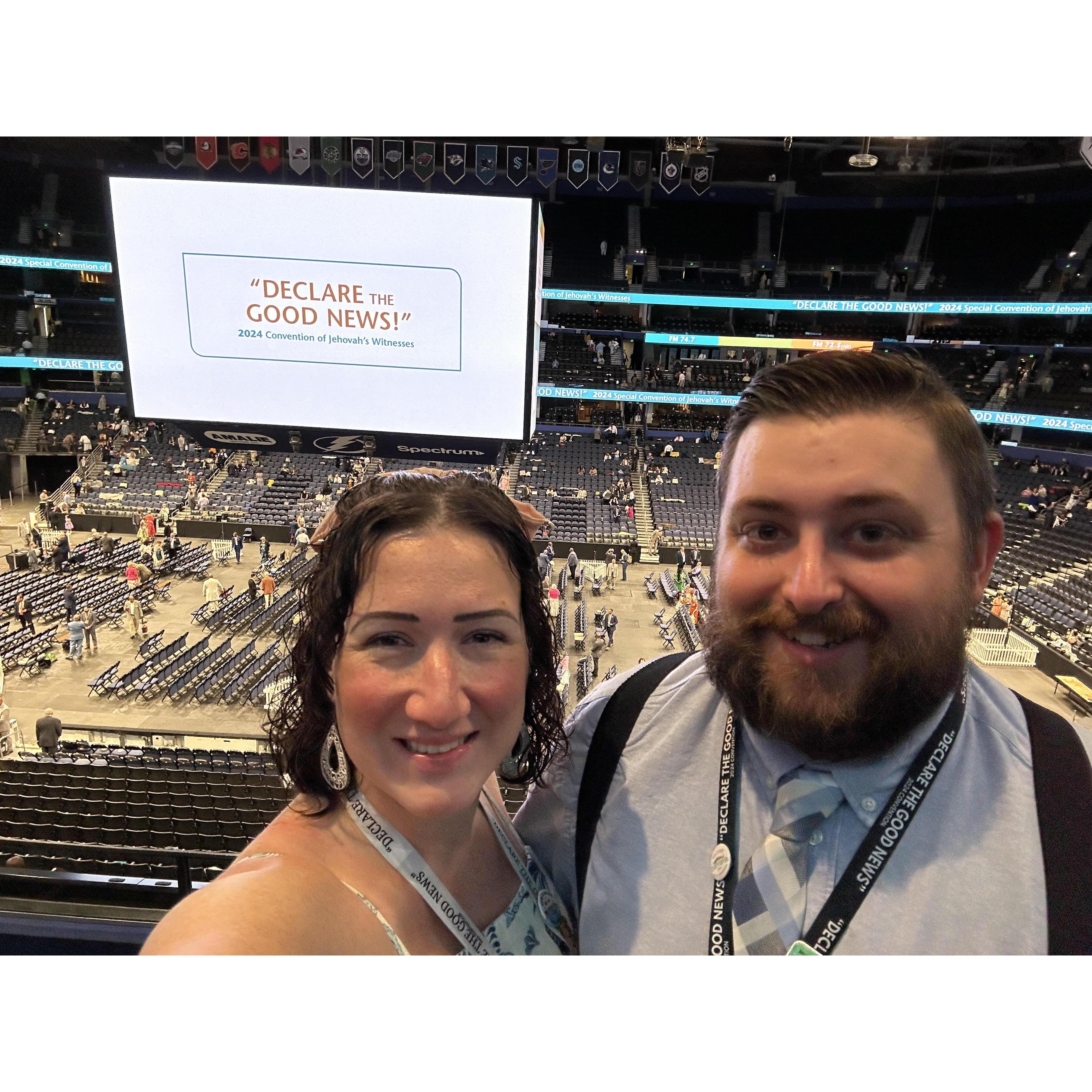 We are so happy we got to experience our first Special Convention together in Tampa!