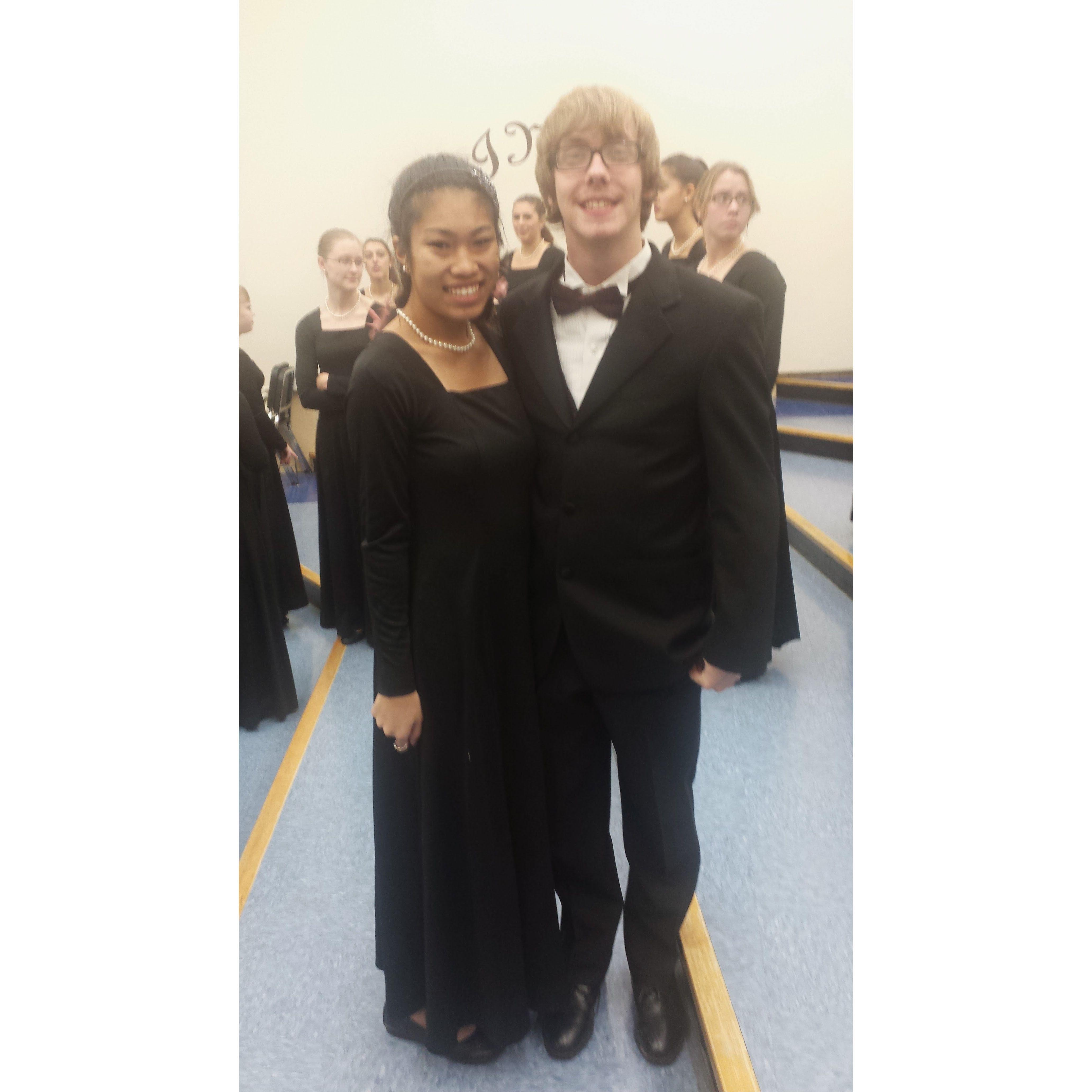 Forever bonded from music.