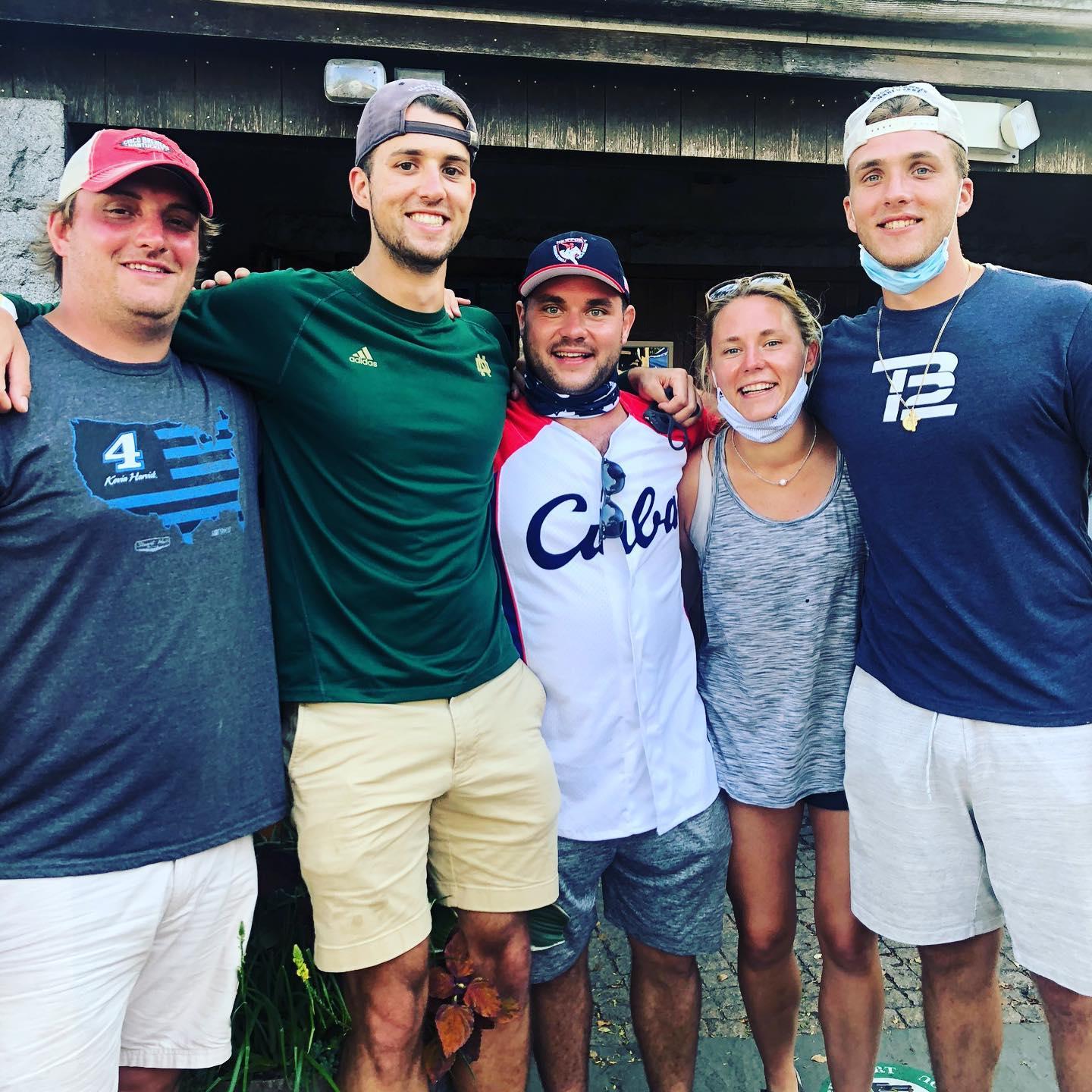 Family Fun in Nantucket (Sean, Jack Grassey, Matthew Crowe, Marika, Michael Grassey)