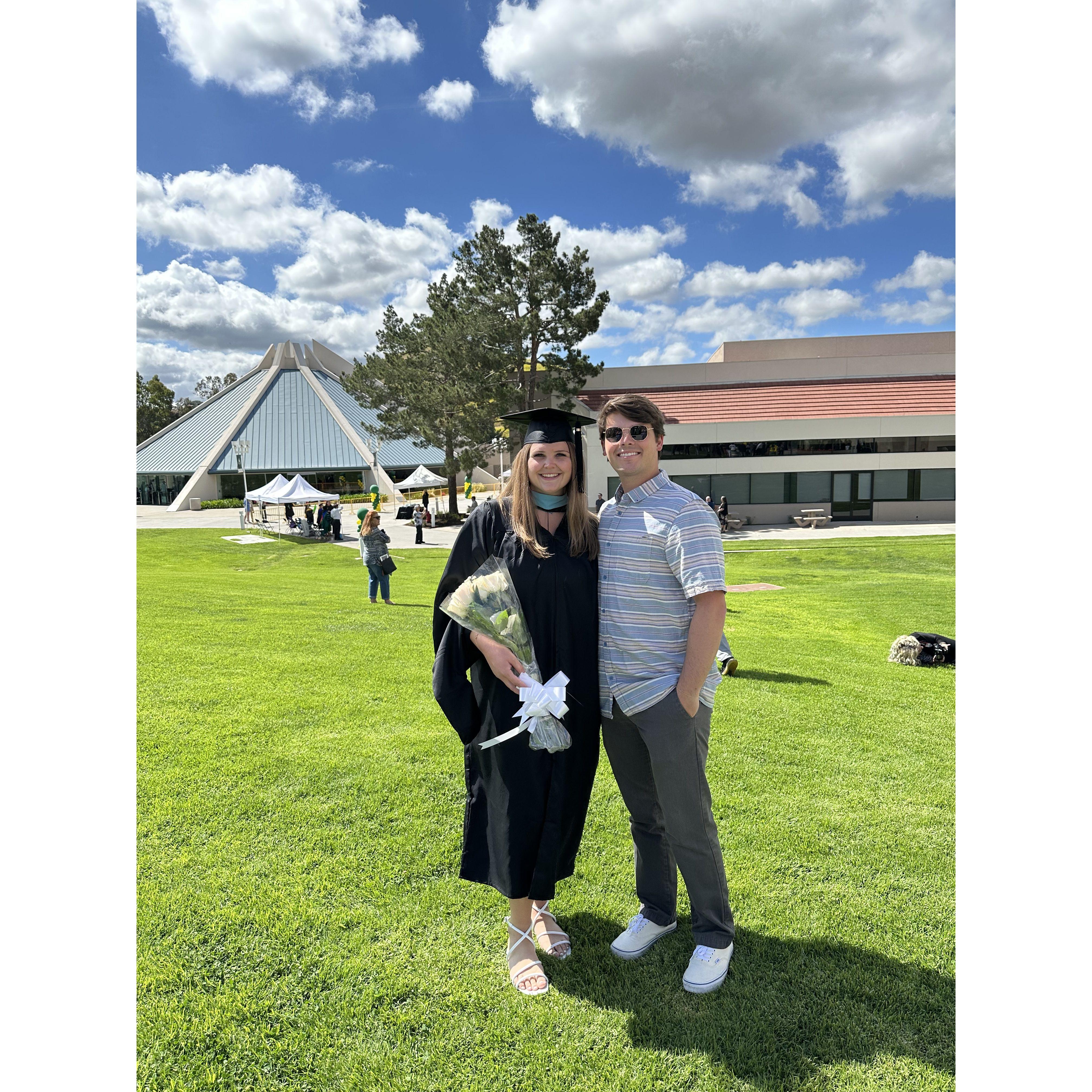 Lex's Masters of Education in School Counseling Graduation