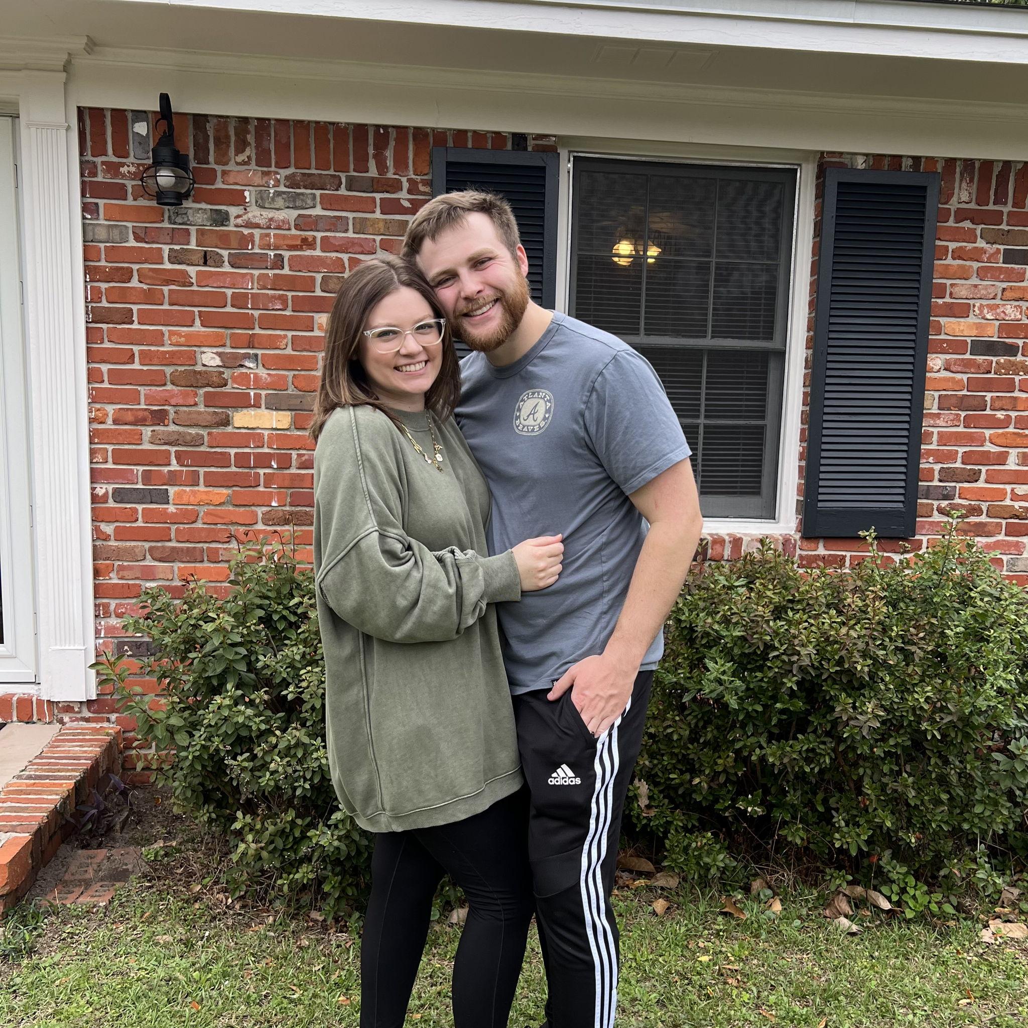 Looking at Jackson's house for the first time