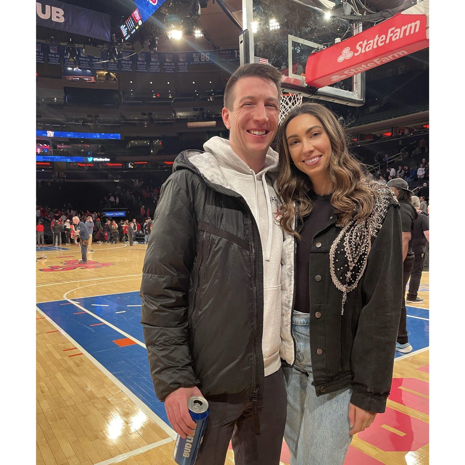 Courtside at St. John's Games!