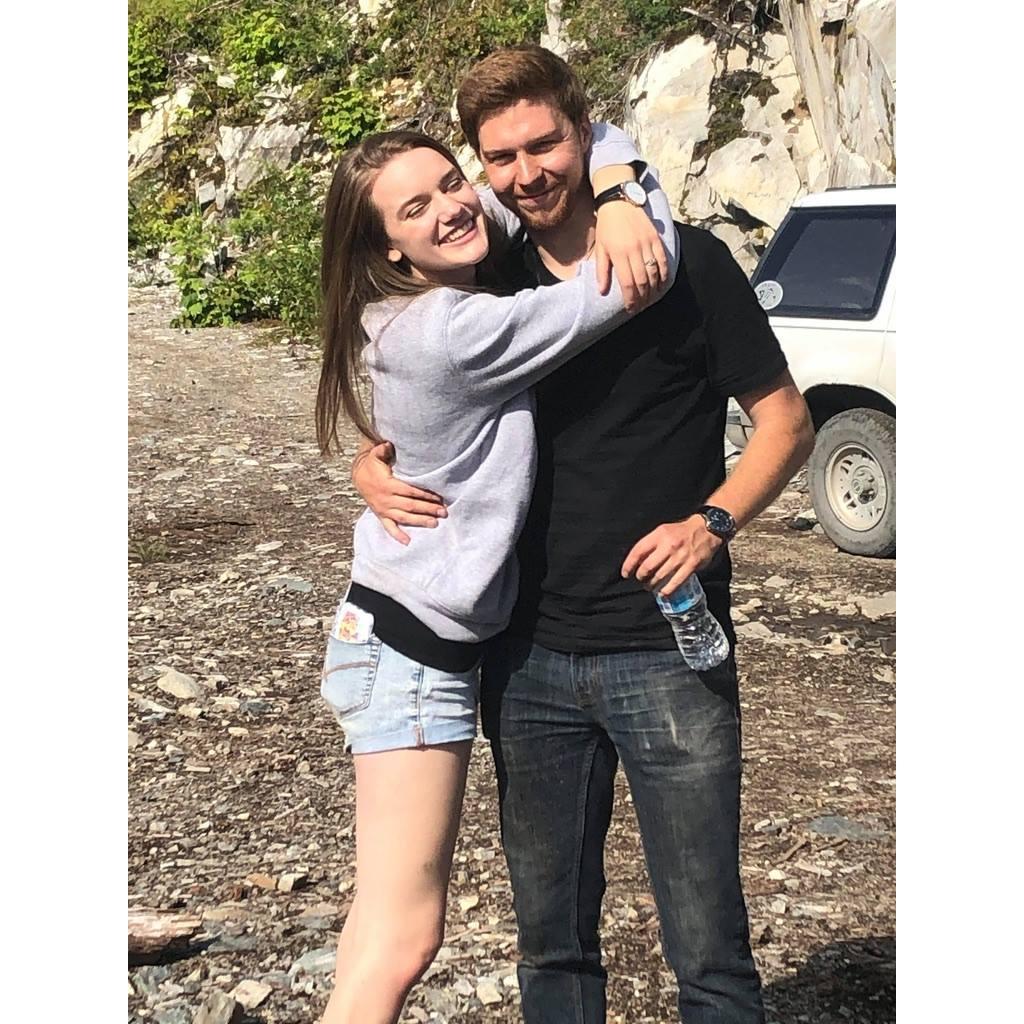 Off-roading camp trip with the whole family - all 3 sides!
(Guess Alexa's age!)