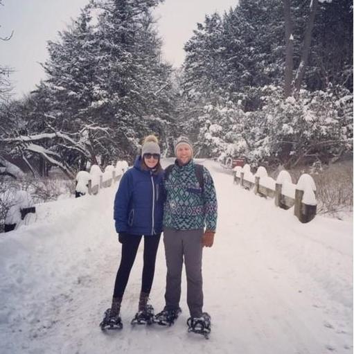 Who knew you could snowshoe right outside of Chicago?!