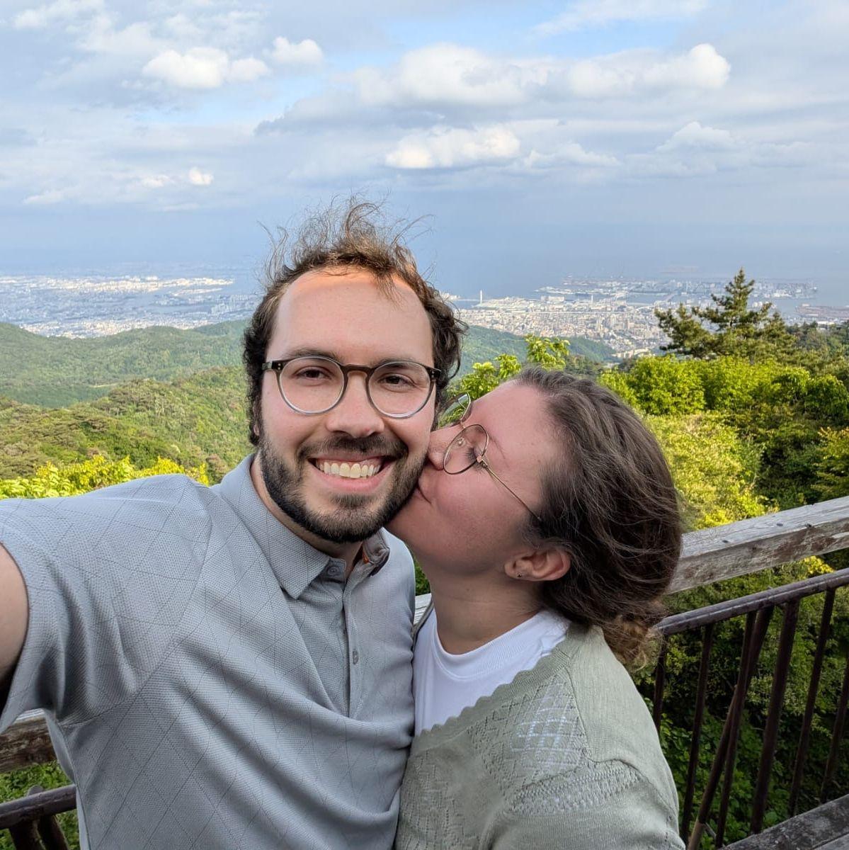 Right after Chandler proposed! Japan 2025