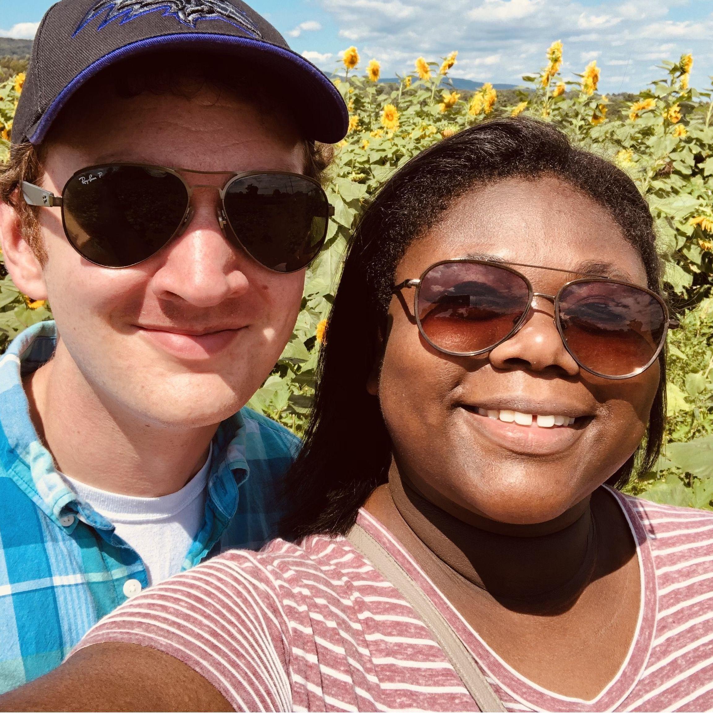 We went to a Sunflower Festival