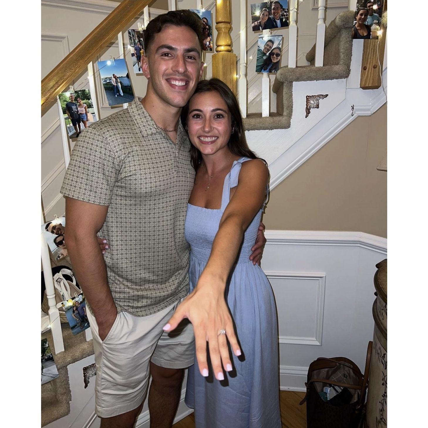 Our Engagement Night!
