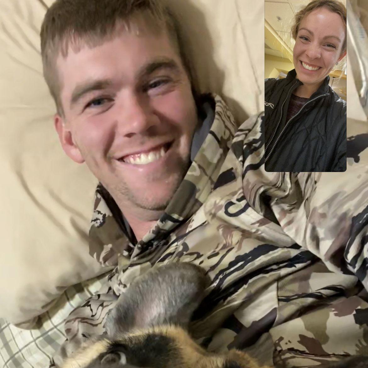 We made LOTS of FaceTime calls.