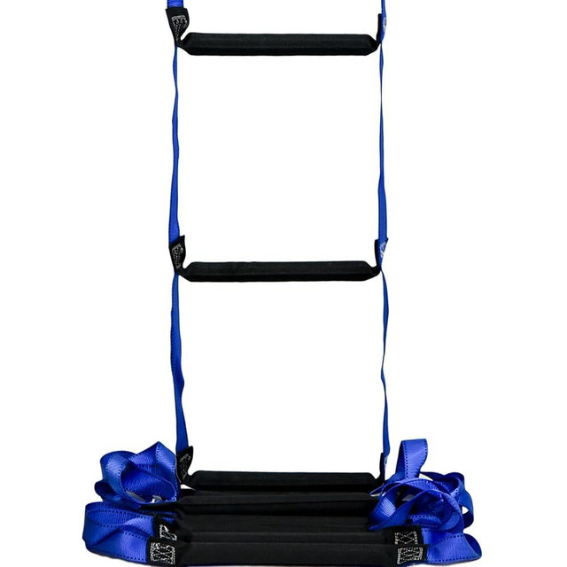 26ft Fire Escape Ladder - Emergency Safety Rope for 2-3 Story Homes, Reusable Window/Balcony Ladder, Durable Quick Escape