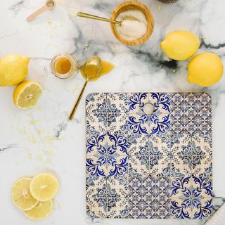 Portuguese Azulejos Square Serving Board