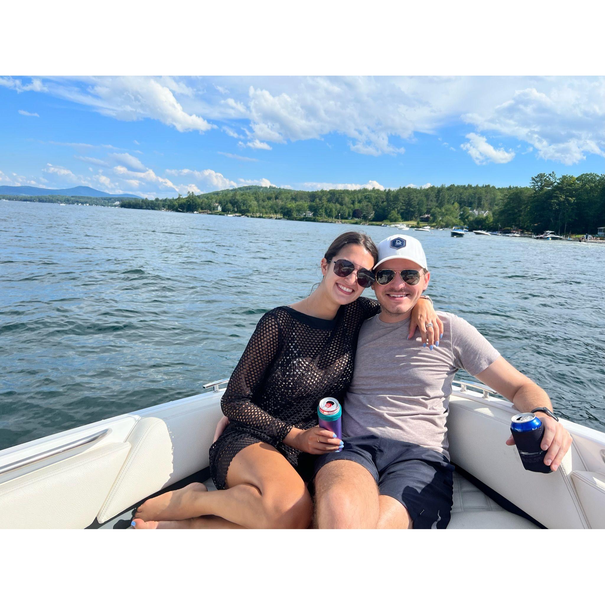 Lake Winnipesaukee in New Hampshire