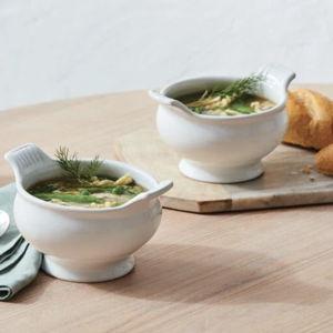 Le Creuset Heritage Soup Bowl - White