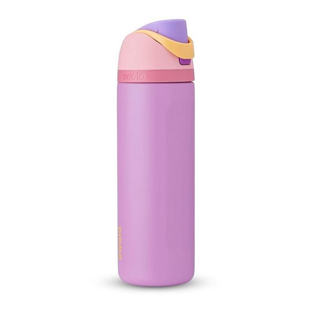 Owala Disney Princess FreeSip Insulated Stainless Steel Water Bottle with Straw for Sports and Travel, BPA-Free Sports Water Bottle, 24 oz, Rapunzel