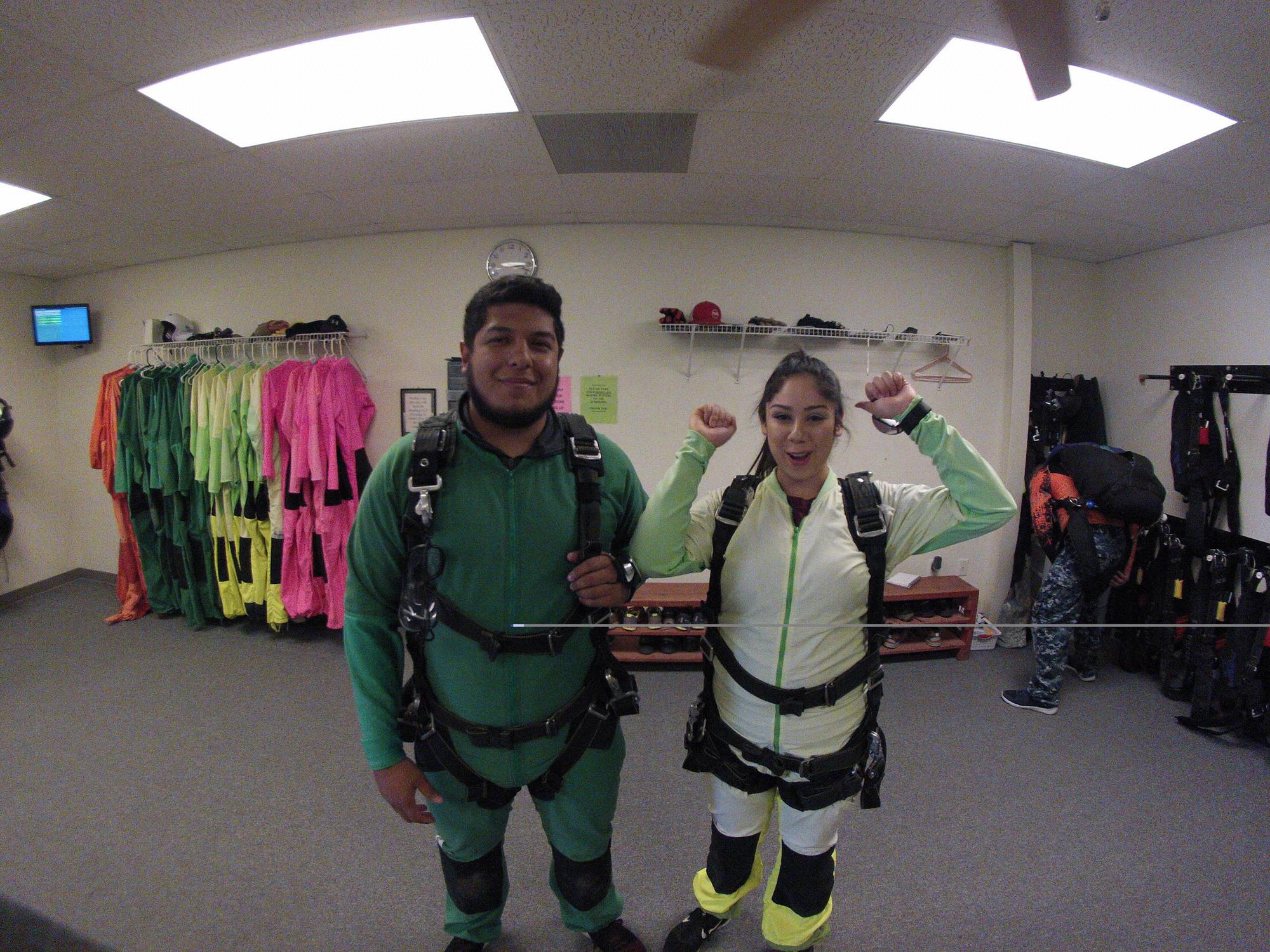 2018 Moved to San Antonio. Our First Skydive