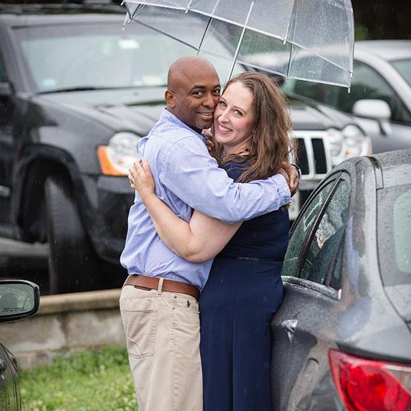 On our first date he kissed me goodnight, right next to my car, like he was going to marry me...