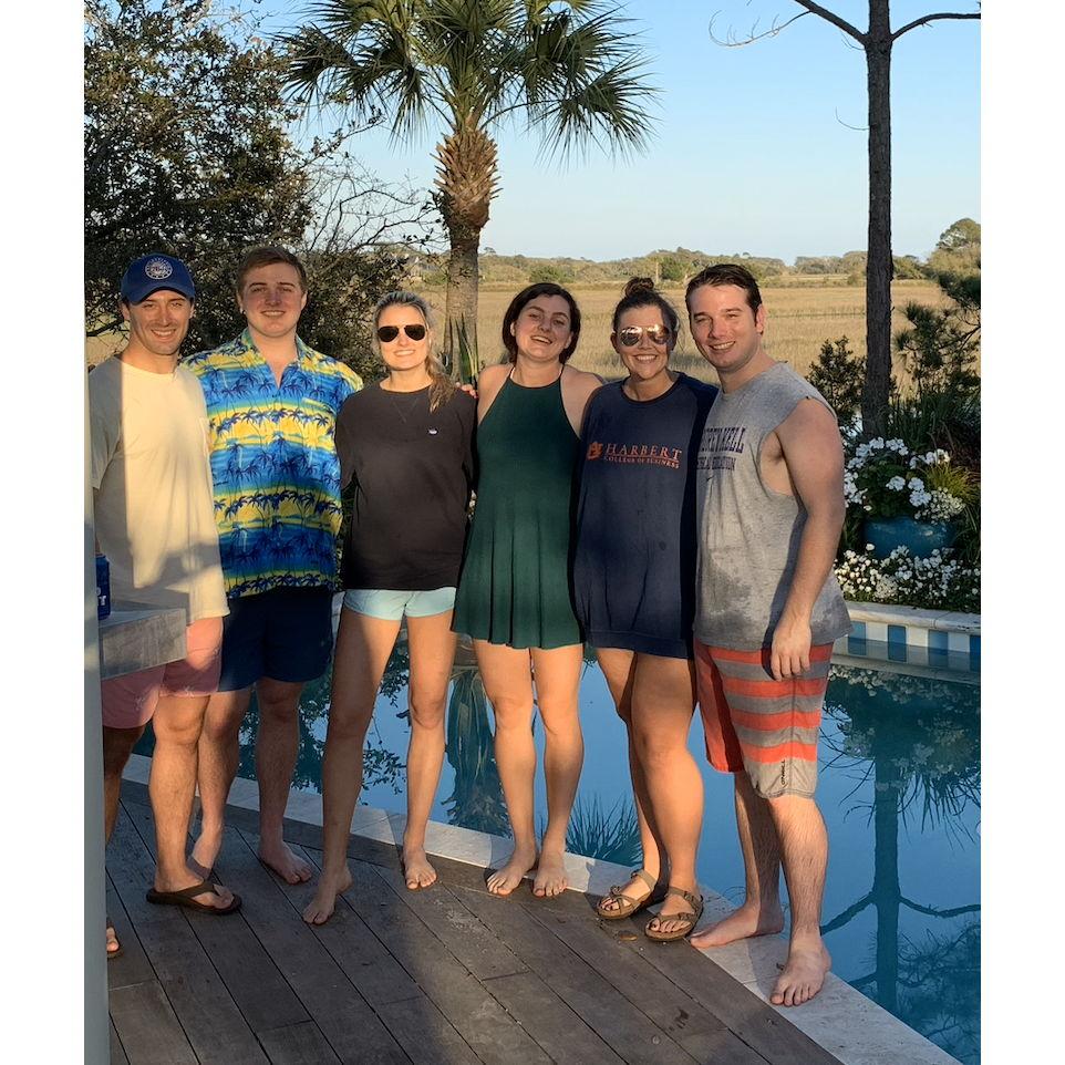 Kiawah fun with AnnMartin, Simone, Parker, and Jack