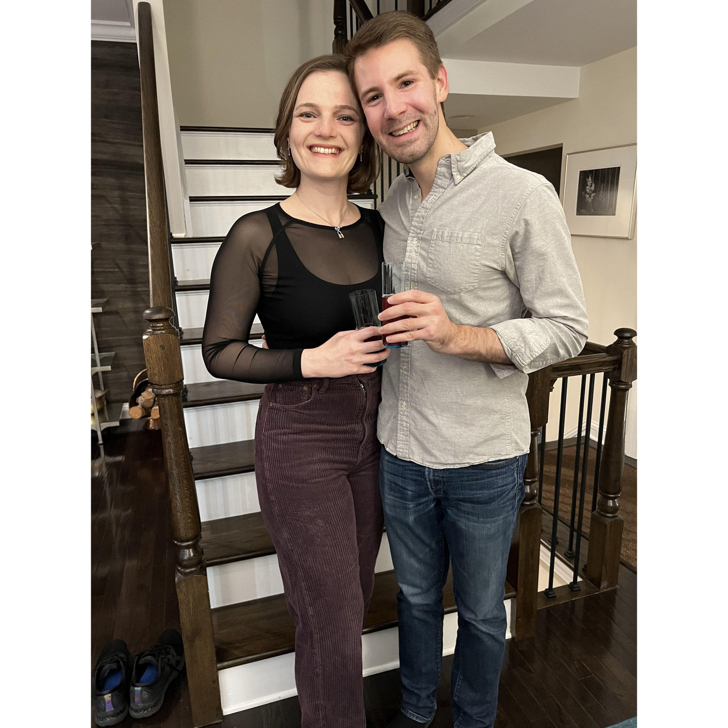 Celebrating Thanksgiving with Kate's family in NJ, November 2023
