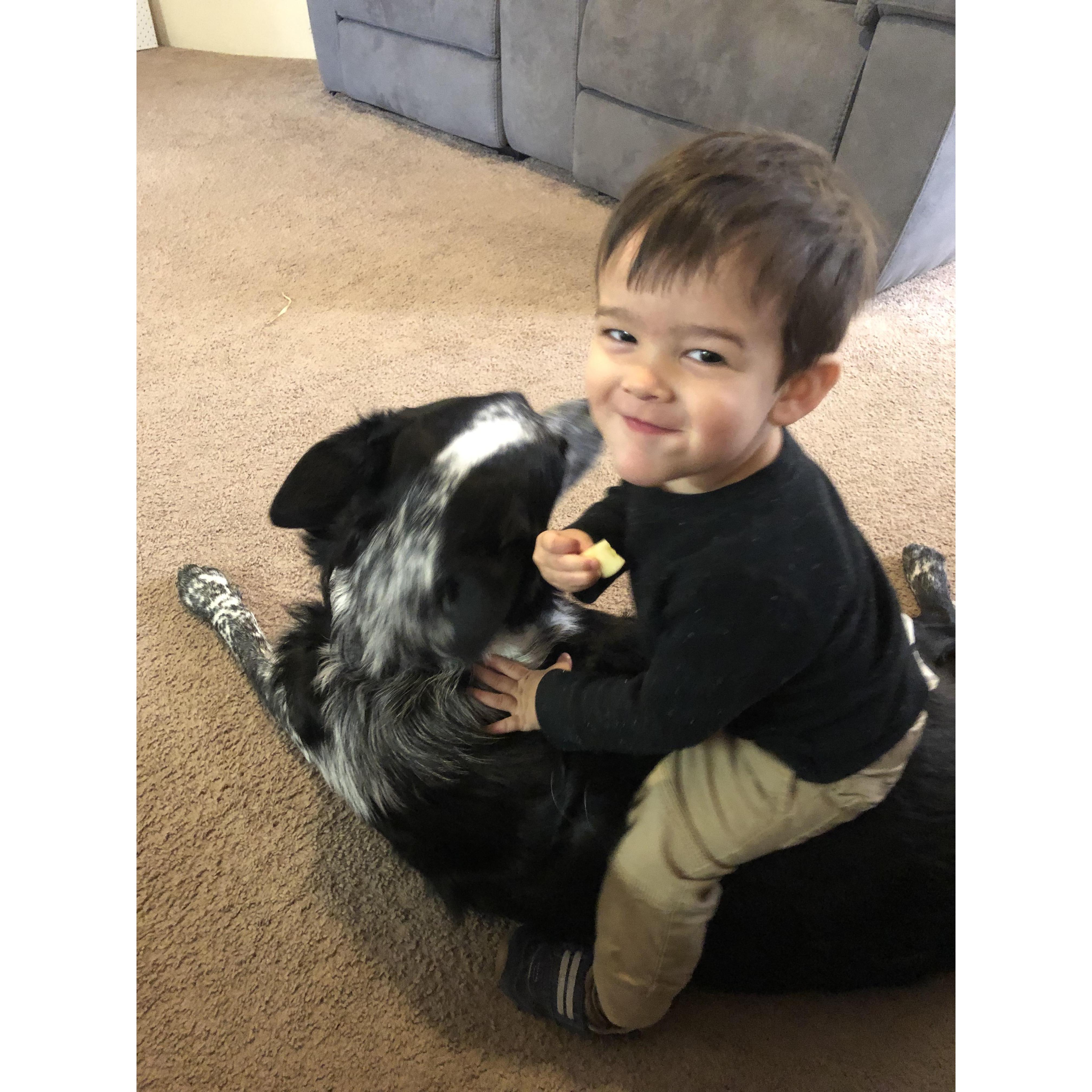 This little guy is the best thing that every happened to us...where would we be without you LJ?
