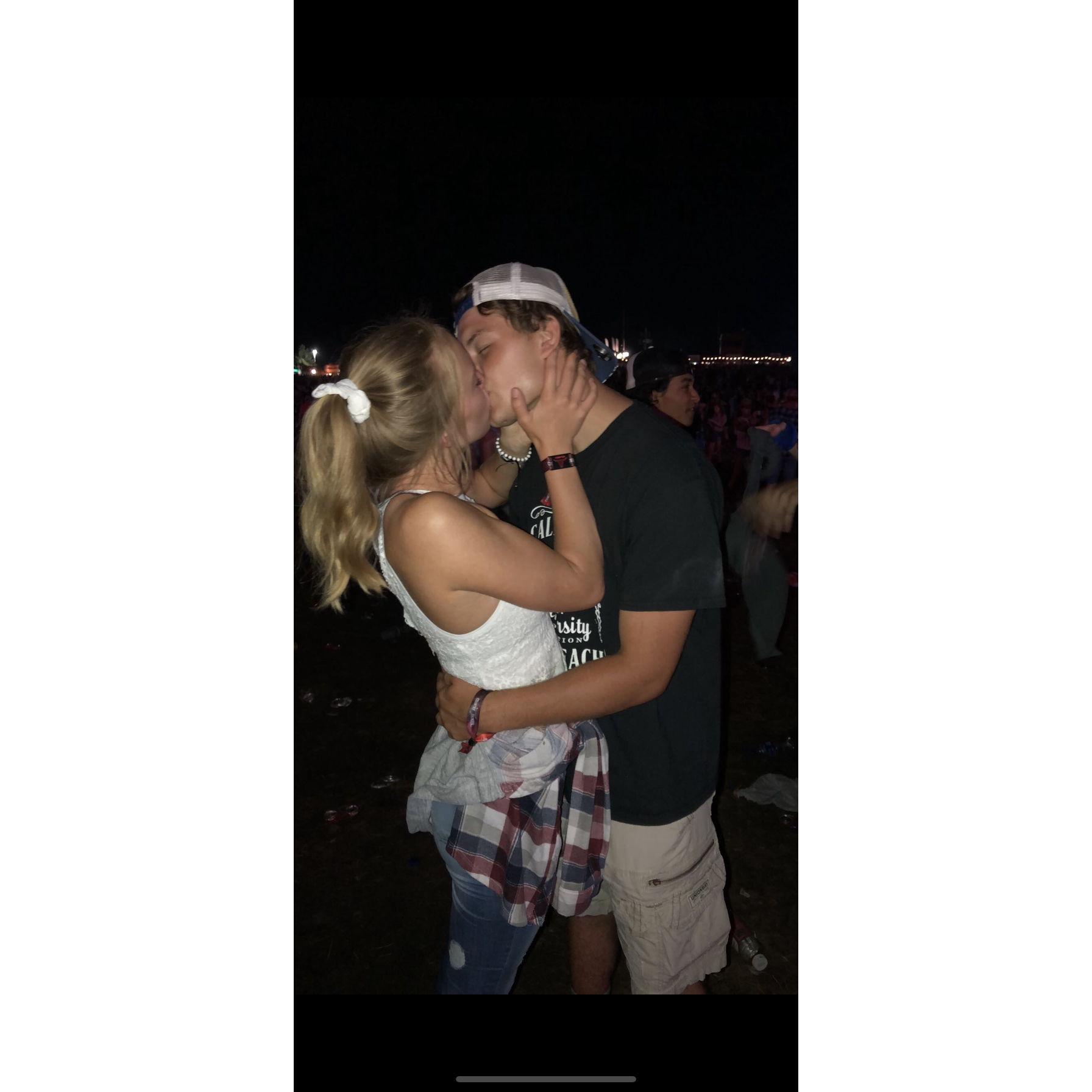 Our first year together at Country Thunder