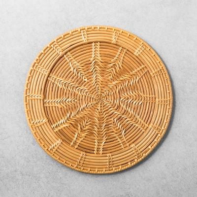 Rattan Decorative Tray - Hearth & Hand™ with Magnolia