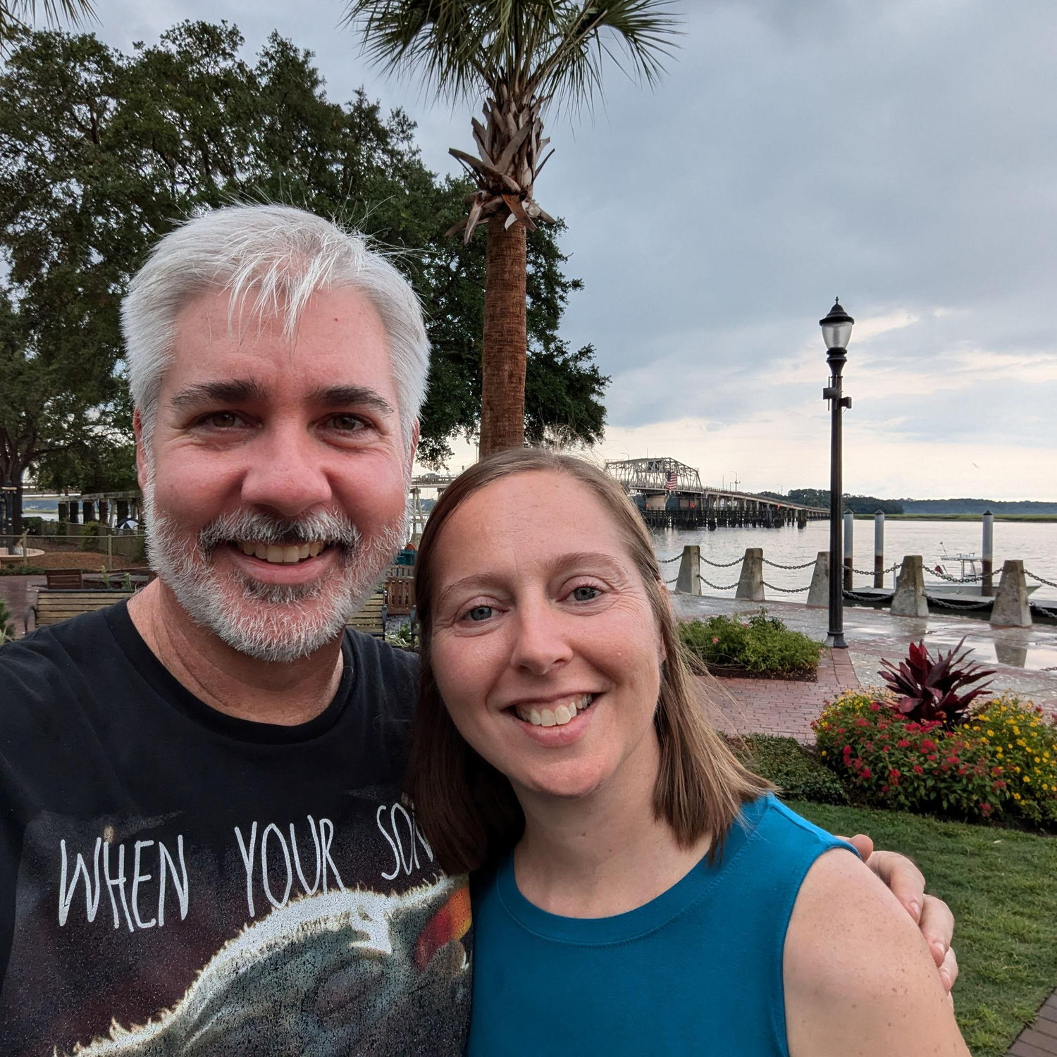 Our two-year anniversary weekend, Beaufort, SC.