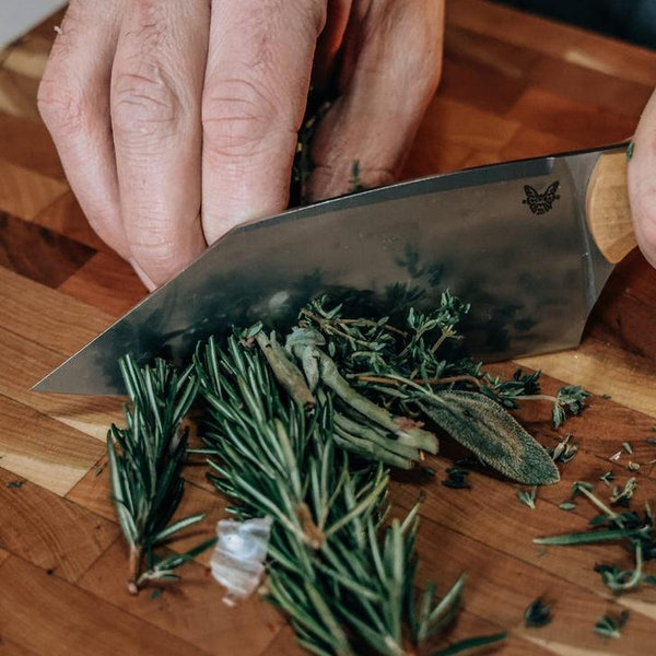 Benchmade Station Knife | Maple Valley Richlite