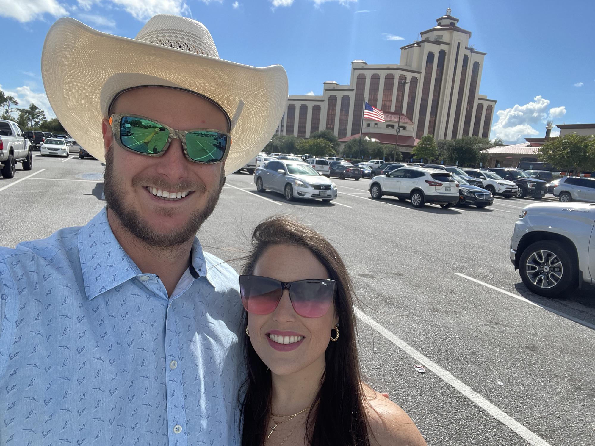 Weekend at the casino, Alex loves it!