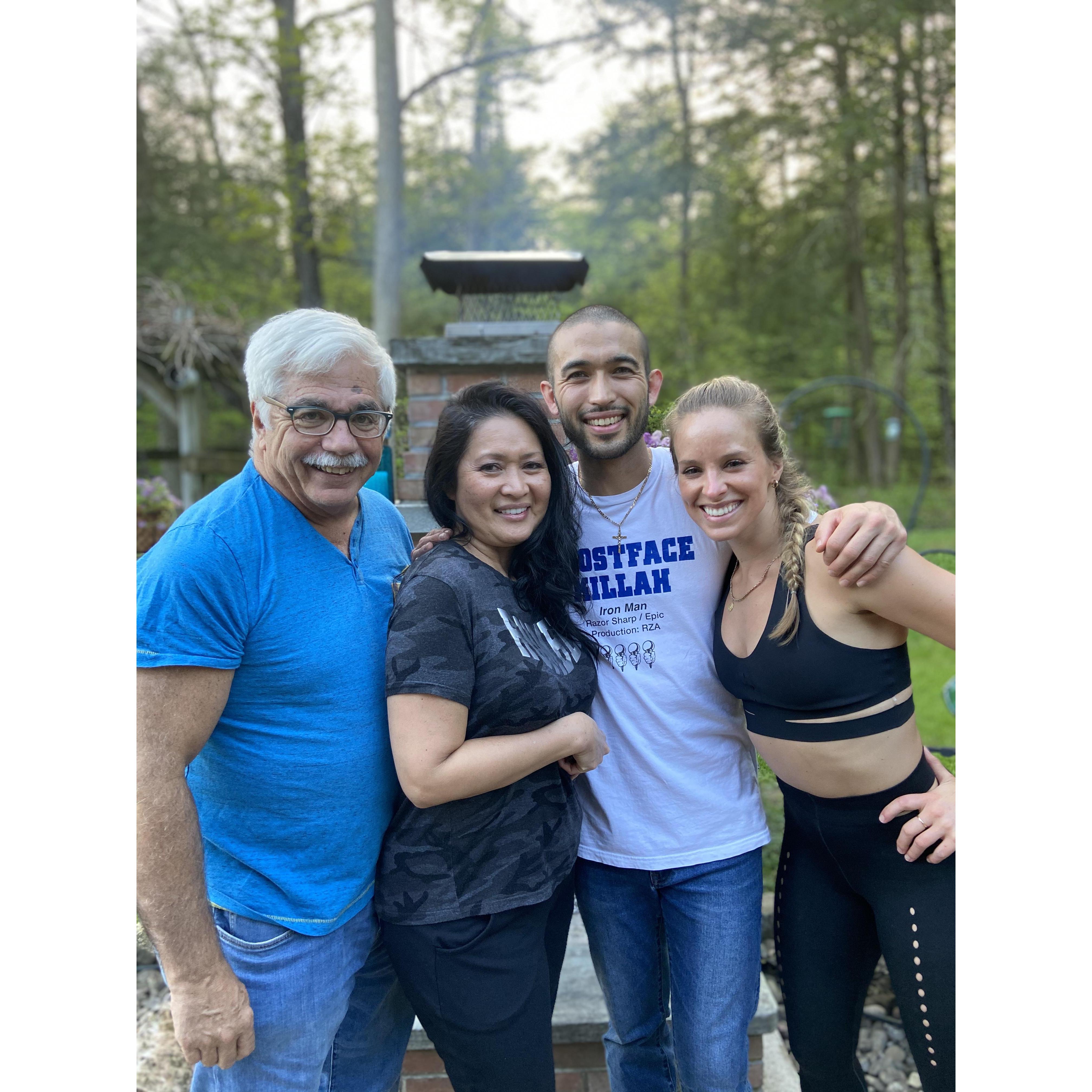 Remember when COVID... the phrase of the century. While NYC became the epicenter of COVID in the US, JD and Christina went upstate while the world became still. Luckily, family was close.