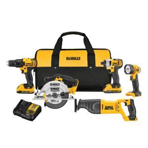20-Volt Max Lithium-Ion Cordless Combo Kit (5-Tool)
