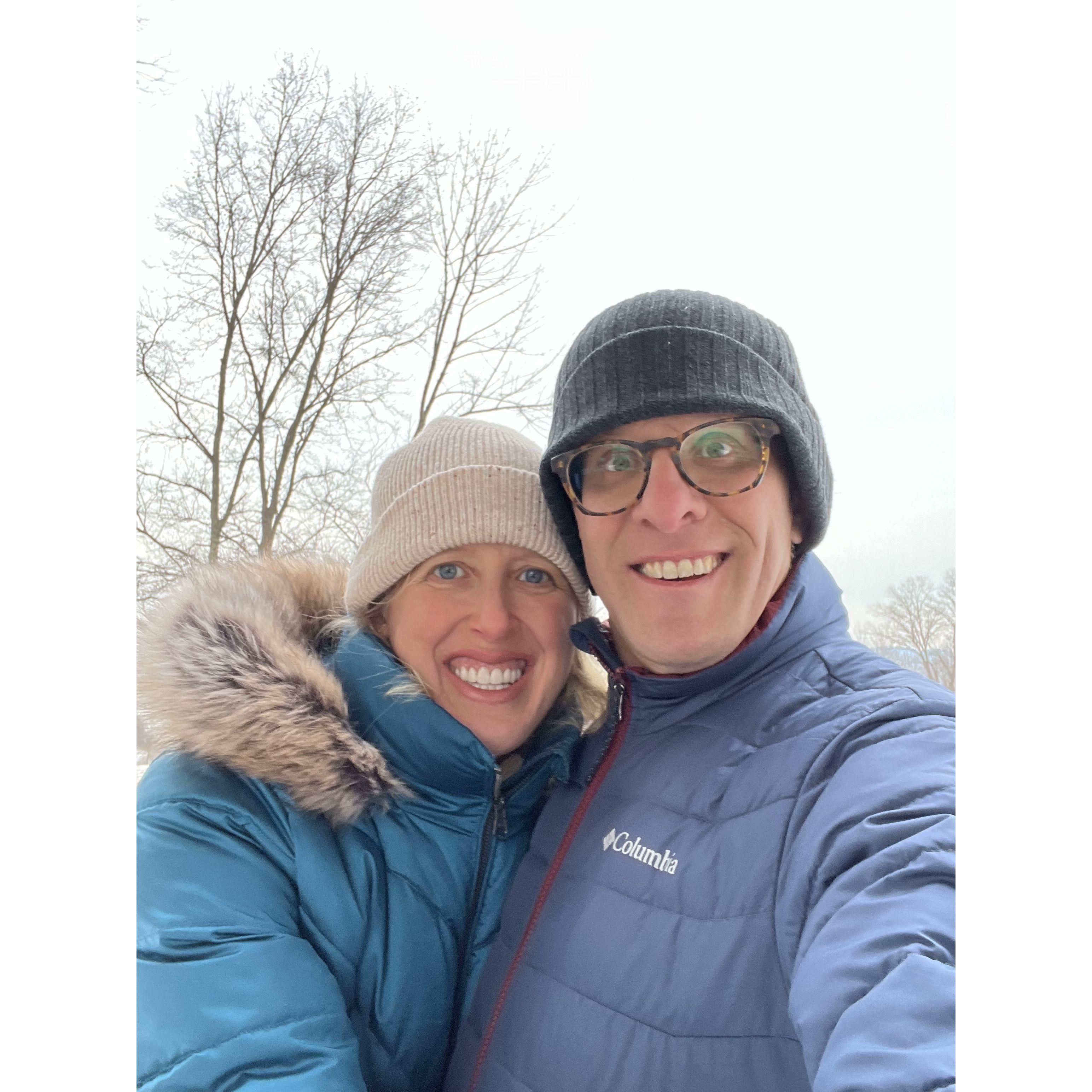 A coooold morning upstate!