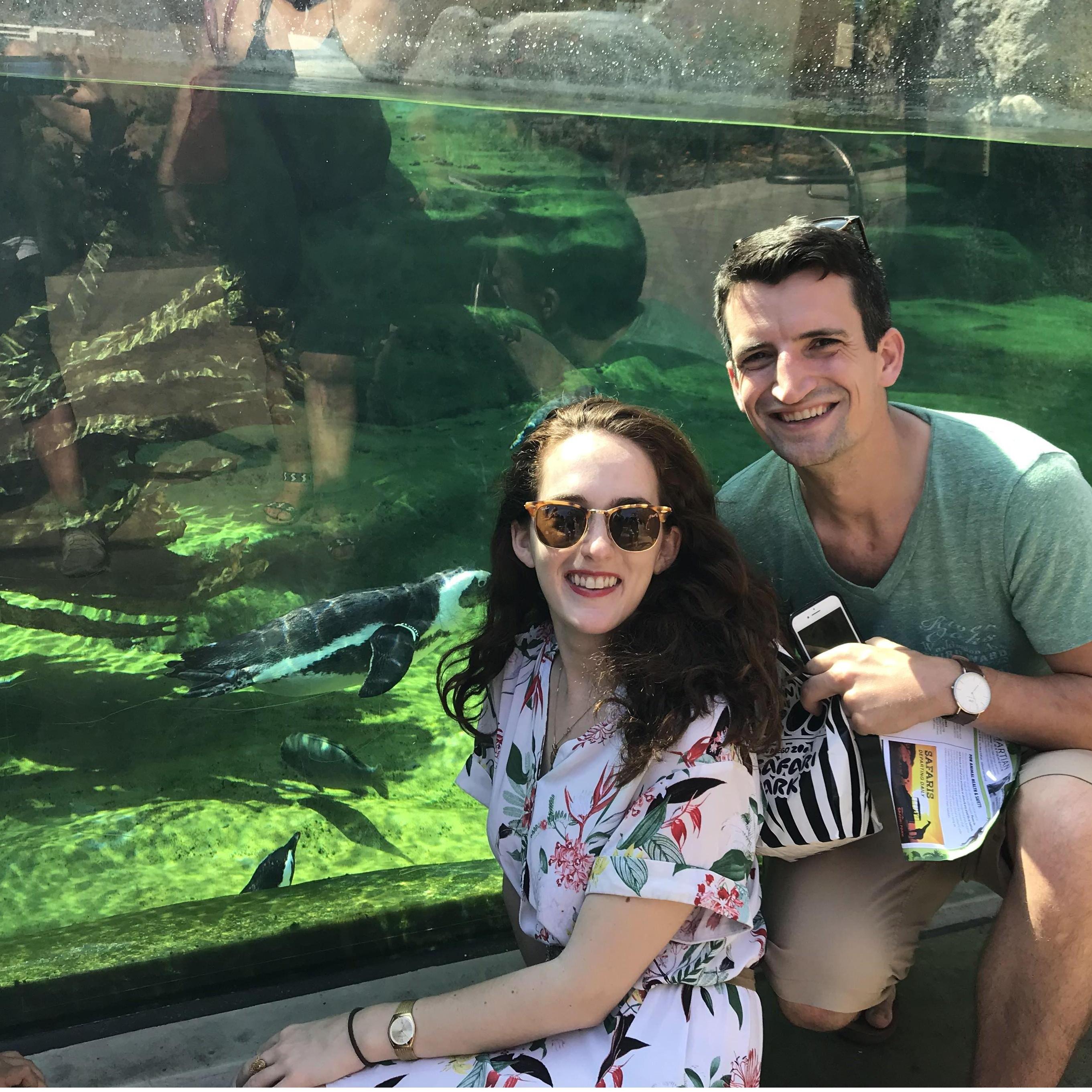 Up close and personal at the San Diego Zoo in 2018.