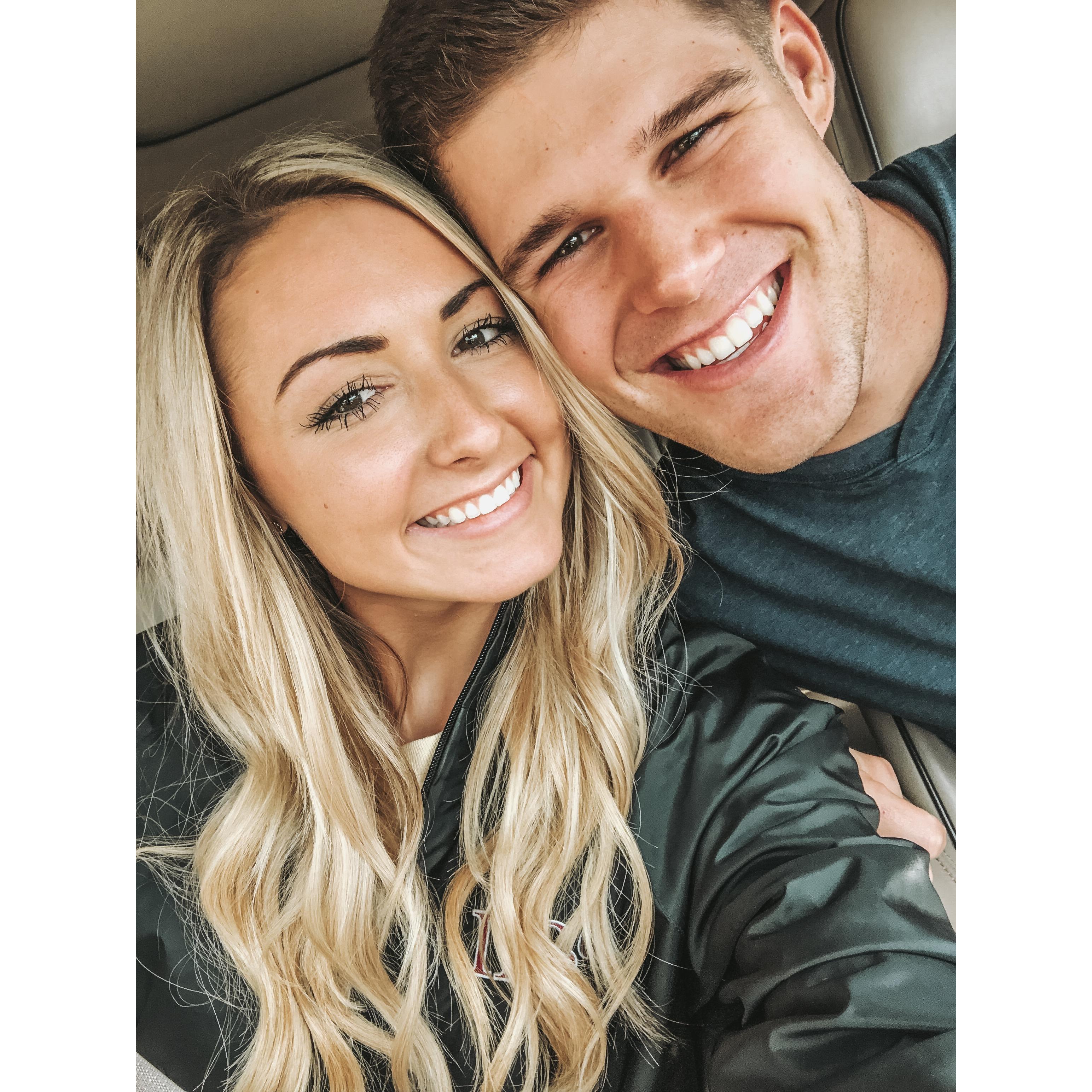 A few days before he proposed!
