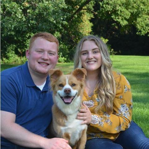 Our little family with Finn