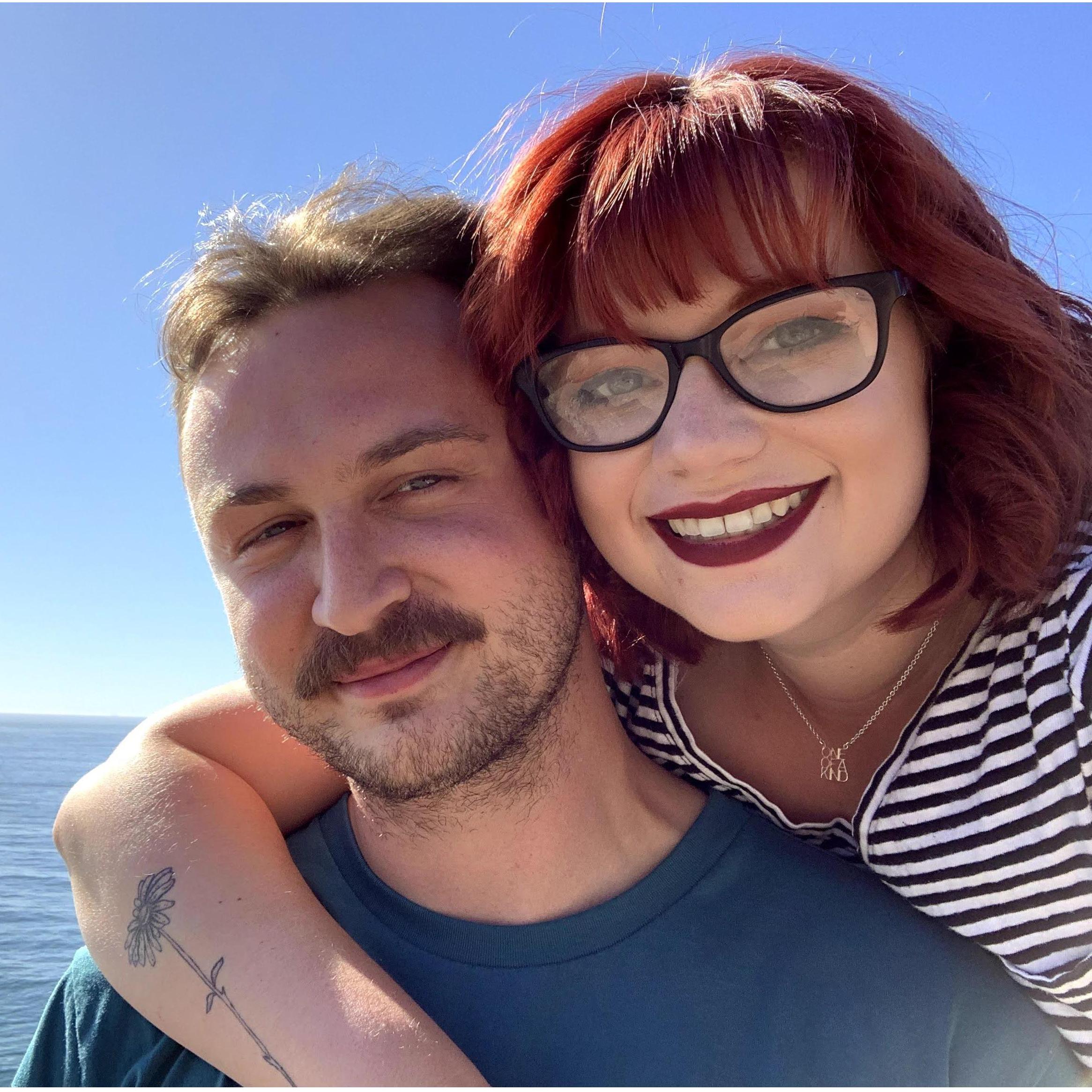 Our very FIRST photo on our third date to Big Sur California. October 5th 2019