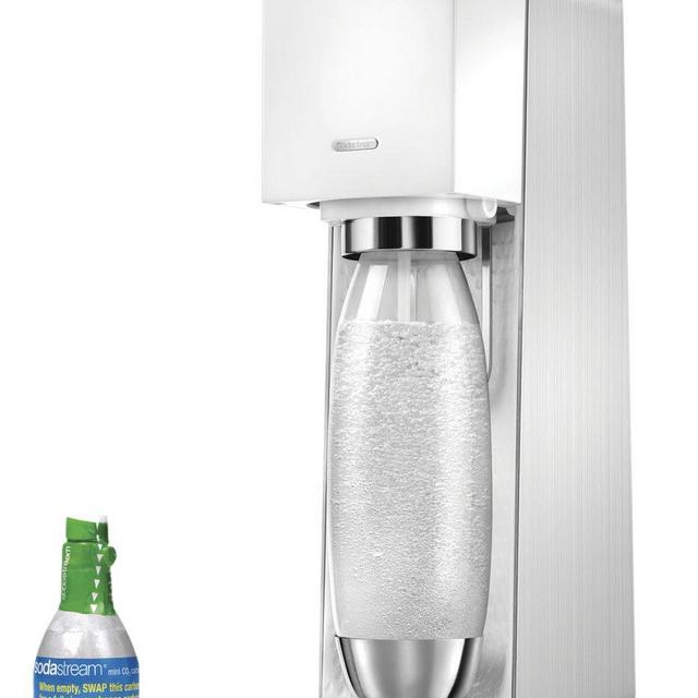SodaStream Power Metal Sparkling Water Maker Starter Kit