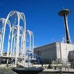 The Space Needle and Surrounding Area
