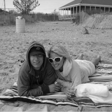 One of our first pictures together - 2008.