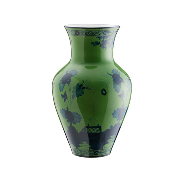 Large Ming Vase Ginori Oriente Italiano