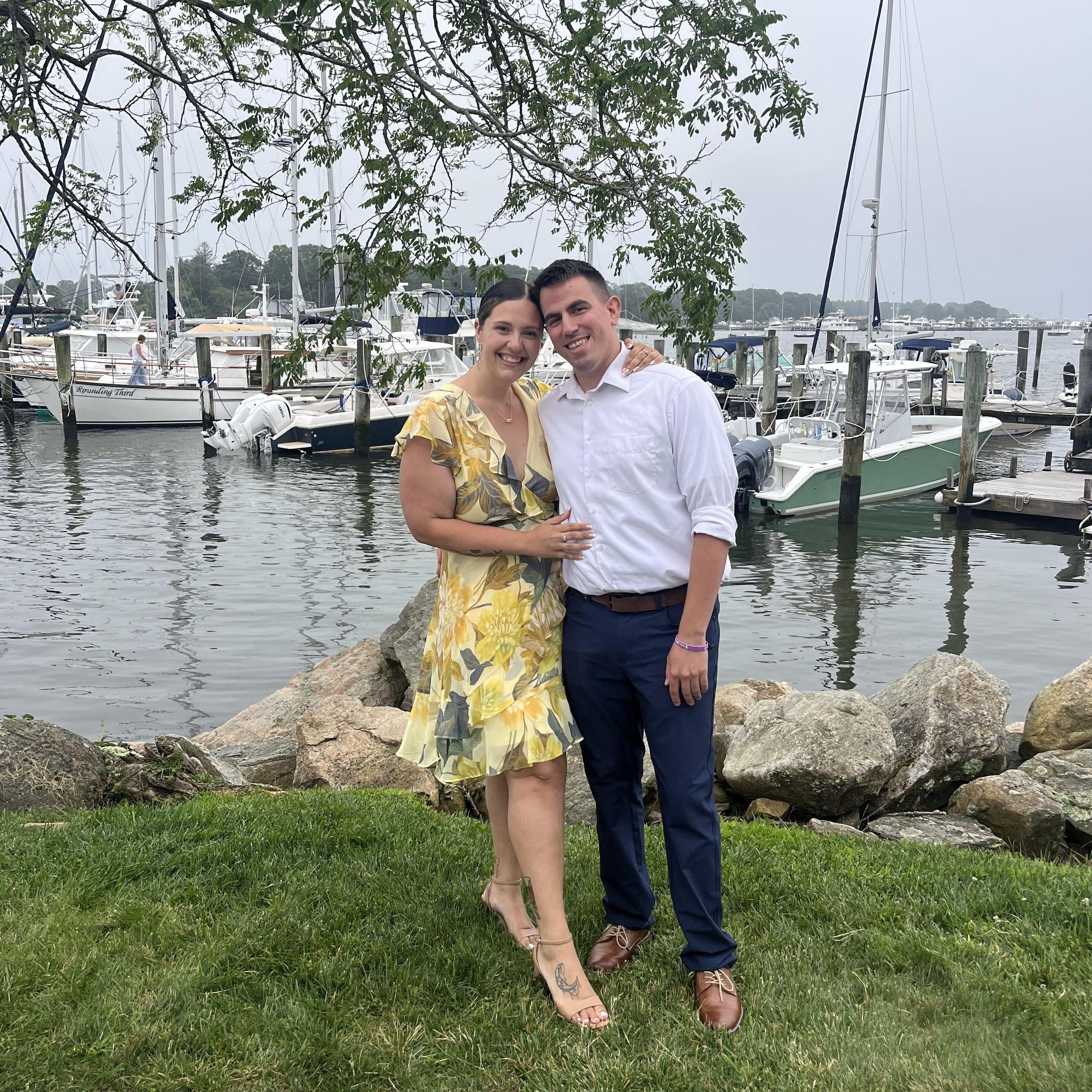 We love weddings!! Having a blast at our friends' wedding in July, 2024.