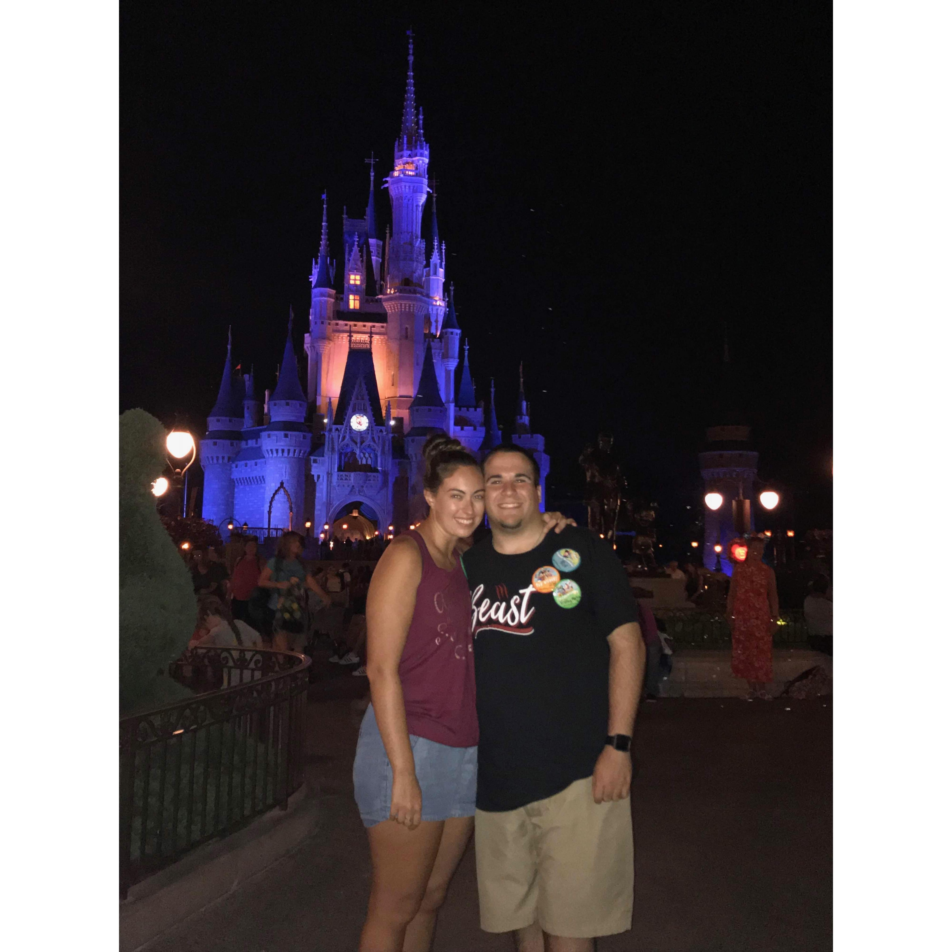 October 2018: Nick's first trip to Disney World!