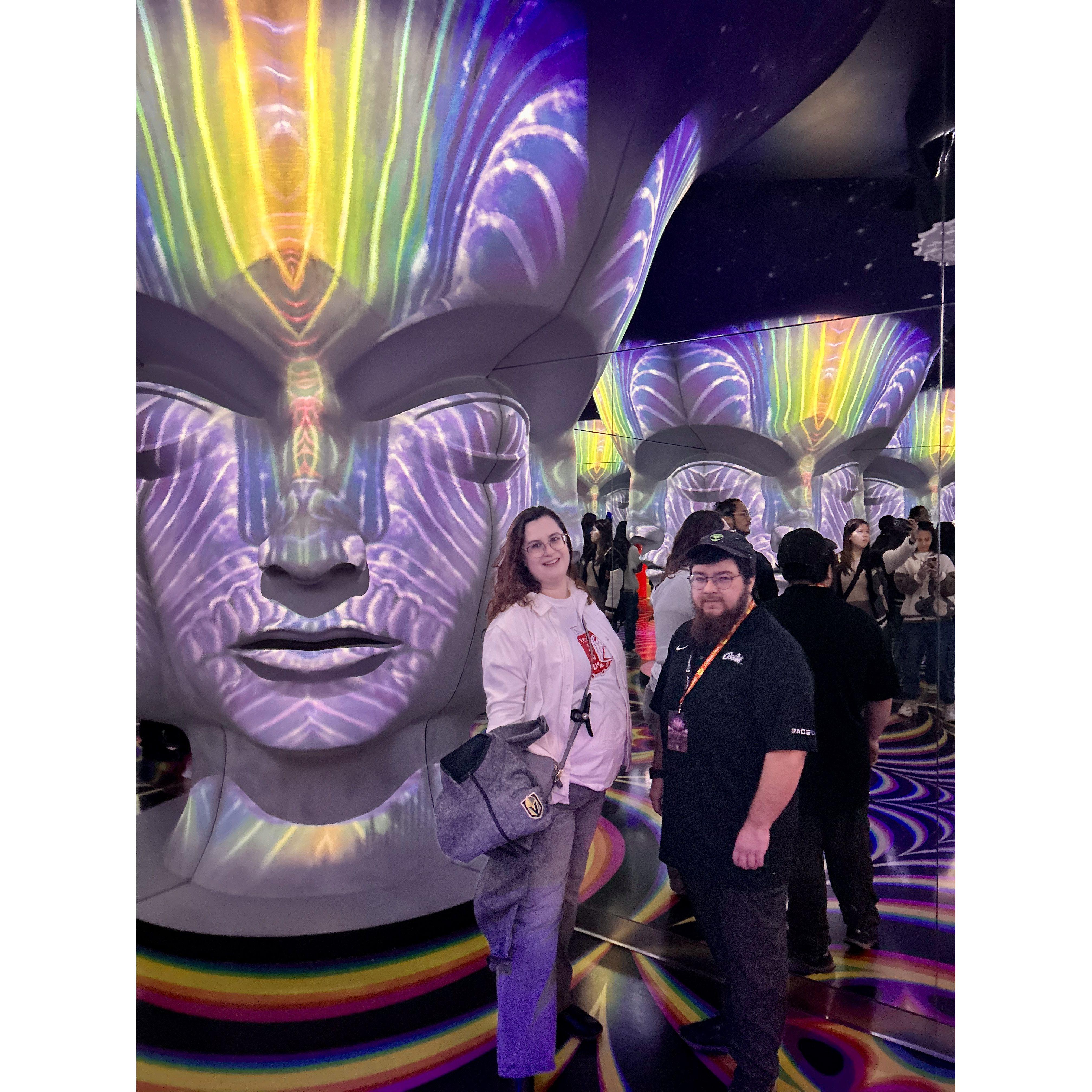 Getting trippy at Omega Mart