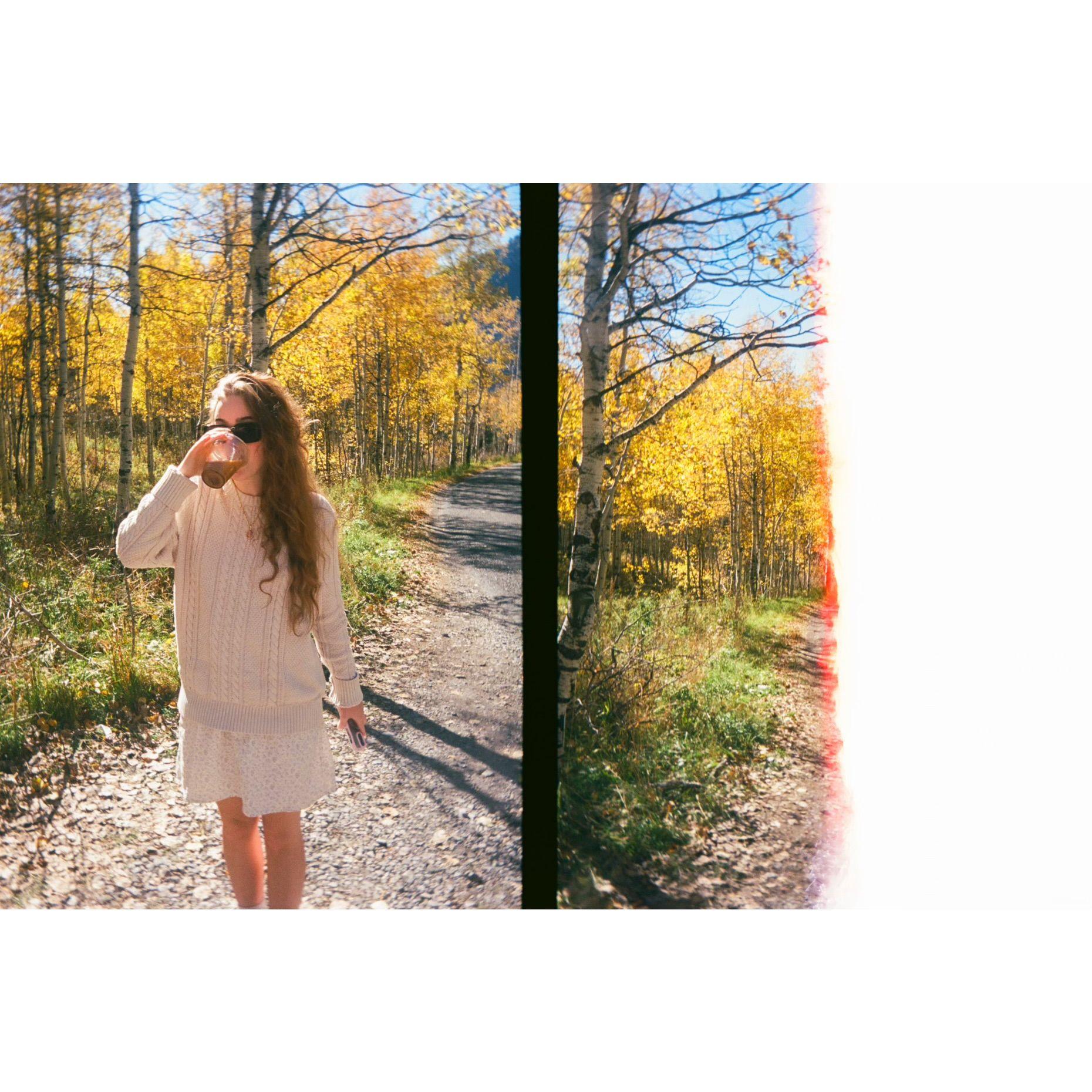 Pictures Reed took with his film camera of me in Provo Canyon.