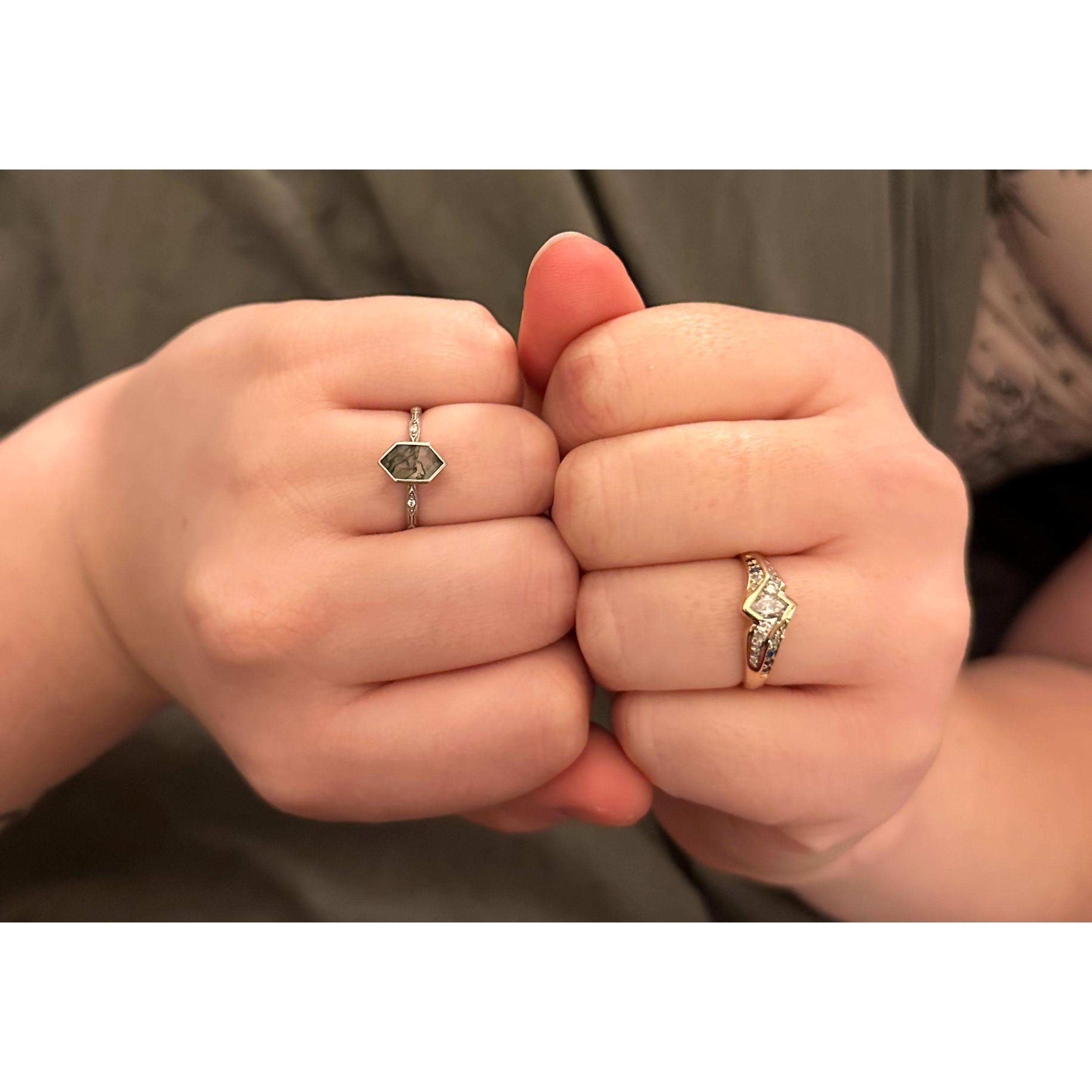 Our rings are pretty cool