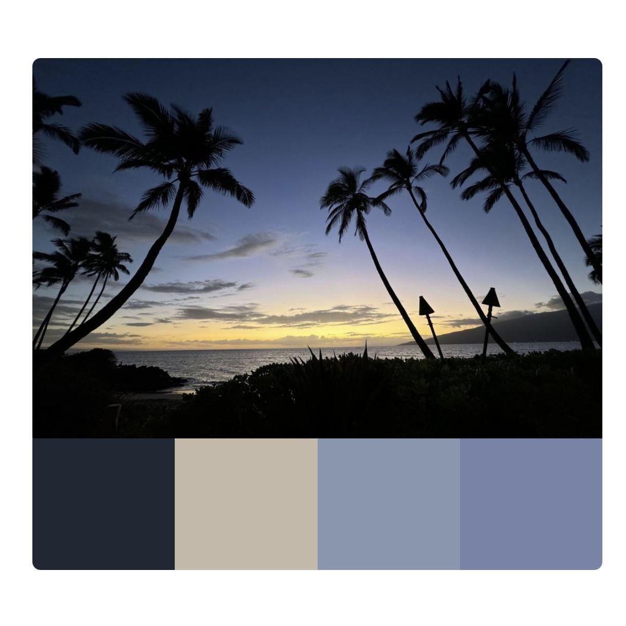 Sample color pallette