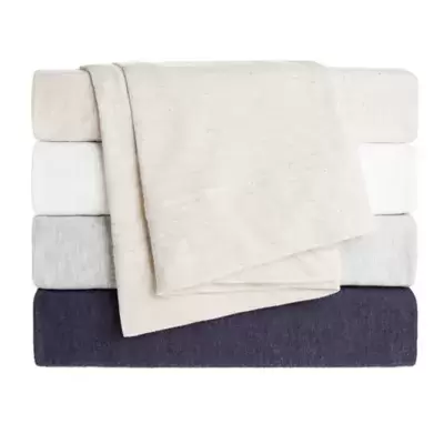 Simply Essential™ Heathered Jersey King Sheet Set in Dark Grey