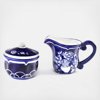 Blue Garden 2-Piece Breakfast Set