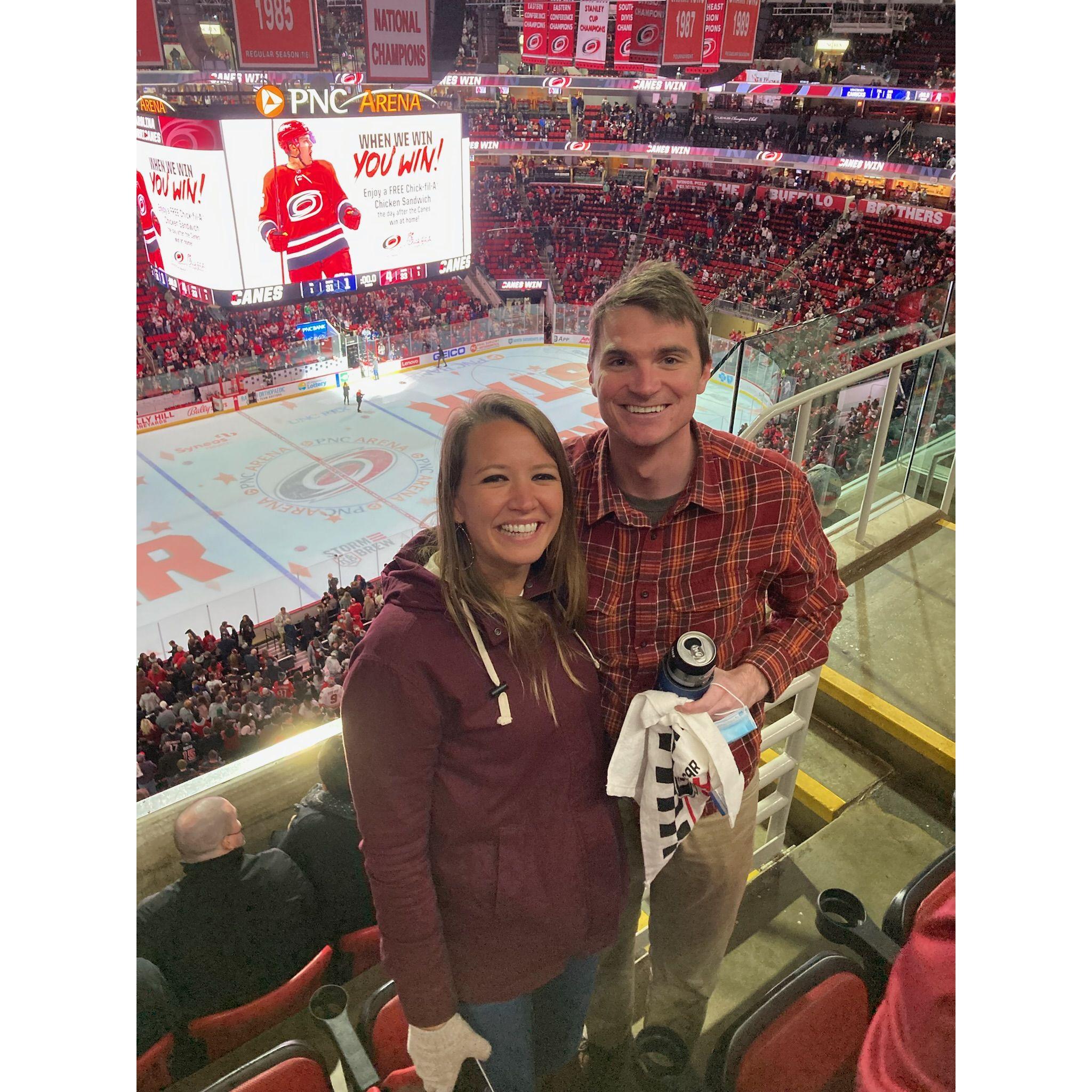 Carolina Hurricanes Hockey Game 2022