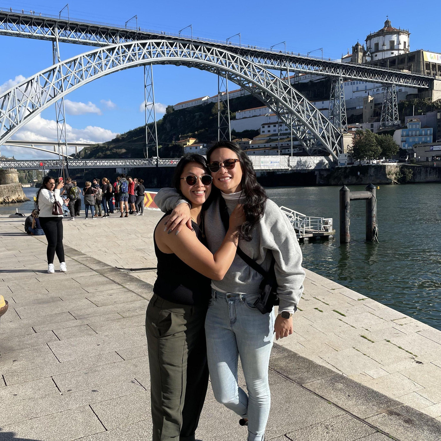 C worked with Pema (our friend and J's boss) to surprise me with a trip to Portugal. C knew that J would be too hesitant to take time off so they devised an elaborate ruse to get us here.